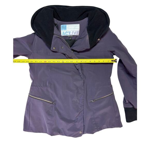 Marithé + François Girbaud | USA 27 | Women's Envy Parka | Dark Purple Coat - Picture 8 of 15